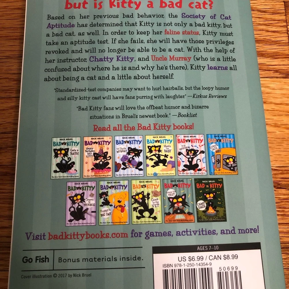 Book bundle two books Bad Kitty and Dog Diaries - Picture 10 of 10